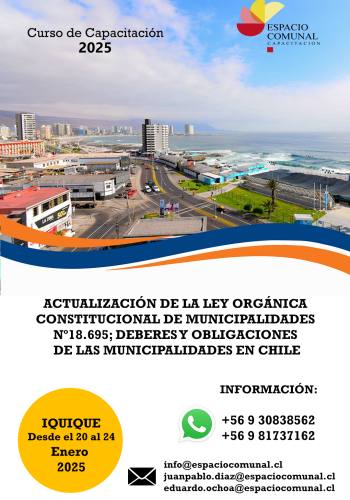 Actualización de la Ley Orgánica Constitucional de Municipalidades Nº: 18.695; Deberes y obligaciones de las Municipalidades en Chile