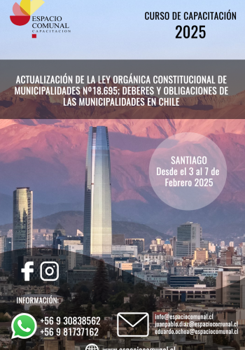 Actualización de la Ley Orgánica Constitucional de Municipalidades Nº18.695; Deberes y obligaciones de las Municipalidades en Chile