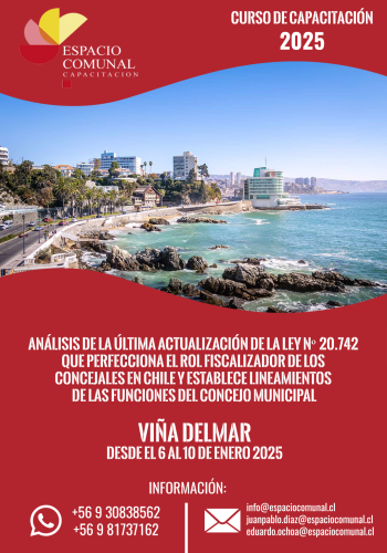Análisis de la última actualización de la Ley Nº20.742 que perfecciona el rol fiscalizador de los concejales en Chile y establece lineamientos de las funciones del Concejo Municipal